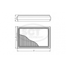 SB 2002 SCT Воздушный фильтр