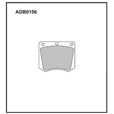 ADB0156 Allied Nippon Тормозные колодки