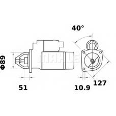 MS 270 MAHLE Стартер