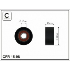 15-98 CAFFARO Натяжной ролик, поликлиновой  ремень