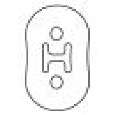 073009 SIGAM Кронштейн, система выпуска ОГ