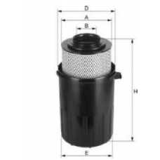 XA1672 UNIFLUX FILTERS Воздушный фильтр