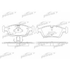 PBP1300 PATRON Комплект тормозных колодок, дисковый тормоз