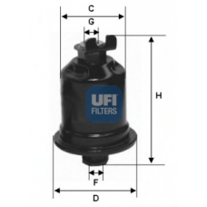 31.579.00 UFI Топливный фильтр