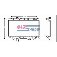 3238801 KUHLER SCHNEIDER Радиатор, охлаждение двигател