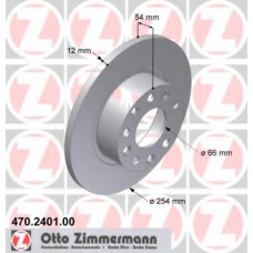 470.2401.00 ZIMMERMANN Тормозной диск