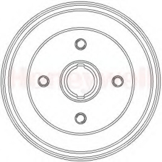 329330B BENDIX Тормозной барабан