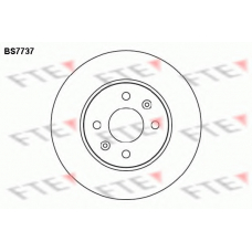 BS7737 FTE Тормозной диск