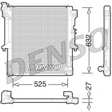 DRM45034 DENSO Радиатор, охлаждение двигателя