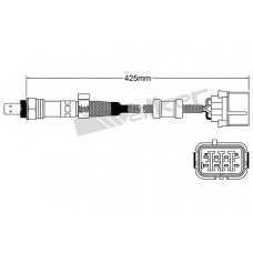 250-25055 WALKER Лямбда-зонд