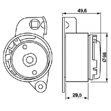 VKM 16501 SKF Натяжной ролик, ремень грм