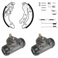 KP1090 DELPHI Комплект тормозных колодок