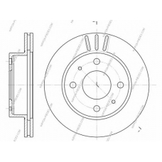 S330U10 NPS Тормозной диск