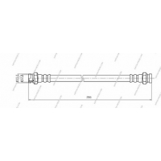 M370A12 NPS Тормозной шланг