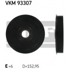 VKM 93307 SKF Ременный шкив, коленчатый вал