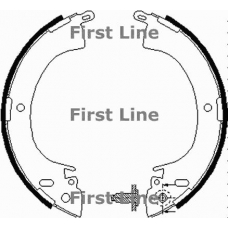 FBS509 FIRST LINE Комплект тормозных колодок