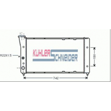 1311301 KUHLER SCHNEIDER Радиатор, охлаждение двигател