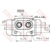 BWD101 TRW Колесный тормозной цилиндр