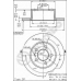 BS 7057 BRECO Тормозной диск