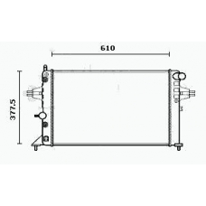 RM0185 EQUAL QUALITY Радиатор, охлаждение двигателя