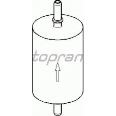 207 024 TOPRAN Топливный фильтр