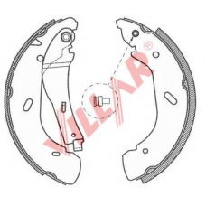 629.0788 VILLAR Комплект тормозных колодок