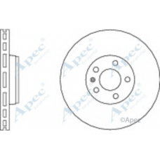 DSK2257 APEC Тормозной диск
