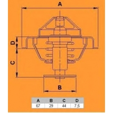 6543.80 CALORSTAT by Vernet Термостат, охлаждающая жидкость