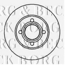 BBD4950 BORG & BECK Тормозной диск