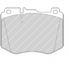 FDB4608 FERODO Комплект тормозных колодок, дисковый тормоз