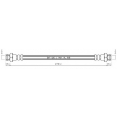 VBH619 MOTAQUIP Тормозной шланг