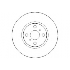 NBD1610 NATIONAL Тормозной диск