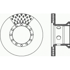 DSX1020.20 ROADHOUSE Тормозной диск