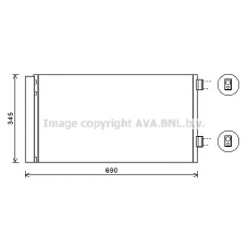 BW5414D AVA Конденсатор, кондиционер