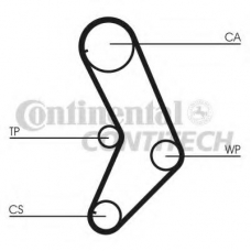 CT999WP1 CONTITECH Водяной насос + комплект зубчатого ремня
