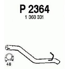 P2364 FENNO Выпускной трубопровод
