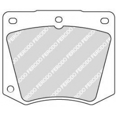 FDB1284 FERODO Комплект тормозных колодок, дисковый тормоз
