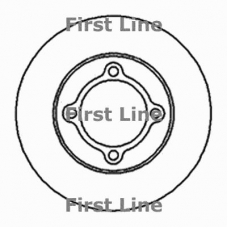 FBD1103 FIRST LINE Тормозной диск