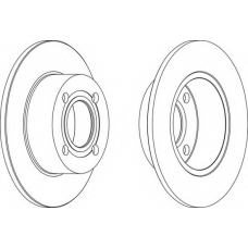 WGR0128-1 WAGNER LOCKHEED Тормозной диск