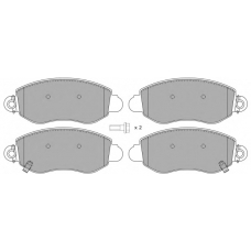 FBP-1203 FREMAX Комплект тормозных колодок, дисковый тормоз