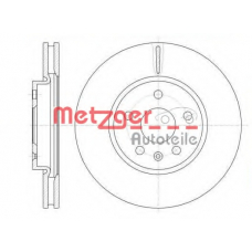 61286.10 METZGER Тормозной диск