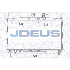 054M38 JDEUS Радиатор, охлаждение двигателя
