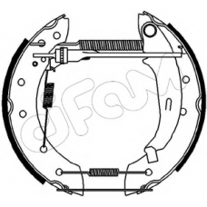 151-095 CIFAM Комплект тормозных колодок