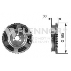 FVD99573 FLENNOR Ременный шкив, коленчатый вал