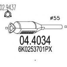 04.4034 MTS Катализатор