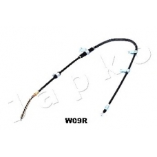 131W09R JAPKO Трос, стояночная тормозная система