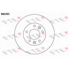 BS5203 FTE Тормозной диск