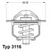 3116.82D WAHLER Термостат, охлаждающая жидкость