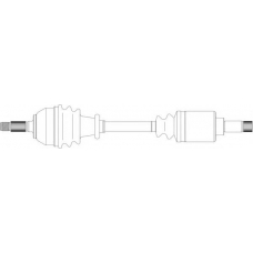 CI3024 General Ricambi Приводной вал