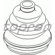 200 532 TOPRAN Пыльник, приводной вал